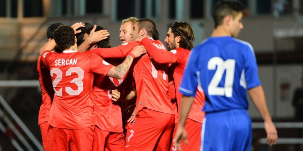 Milliler rahat kazandı Milliler rahat kazandı