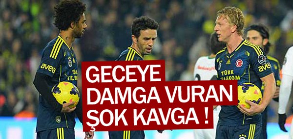Fenerbahçe'de penaltı kavgası Fenerbahçe'de penaltı kavgası