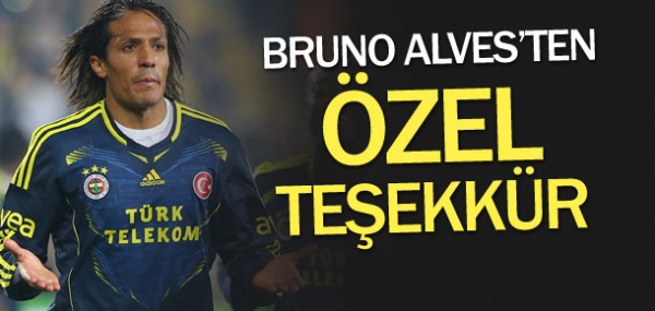Alves'ten özel teşekkür Alves'ten özel teşekkür