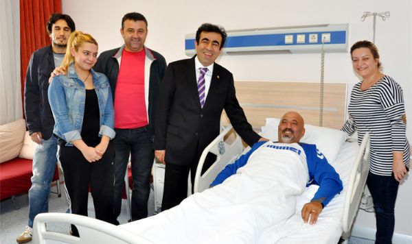 Vali'den Savcılıoğlu'na ziyaret! Vali'den Savcılıoğlu'na ziyaret!
