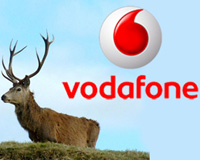 Vodafone'dan geyik muhabbeti